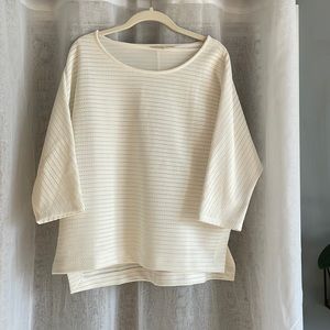 Chico’s size 2 off white blouse
